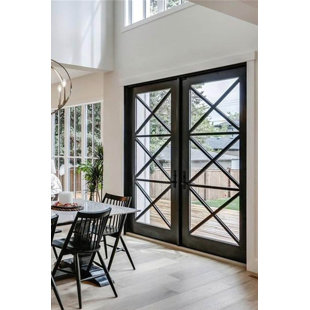Iron Prehung Front Entry Door