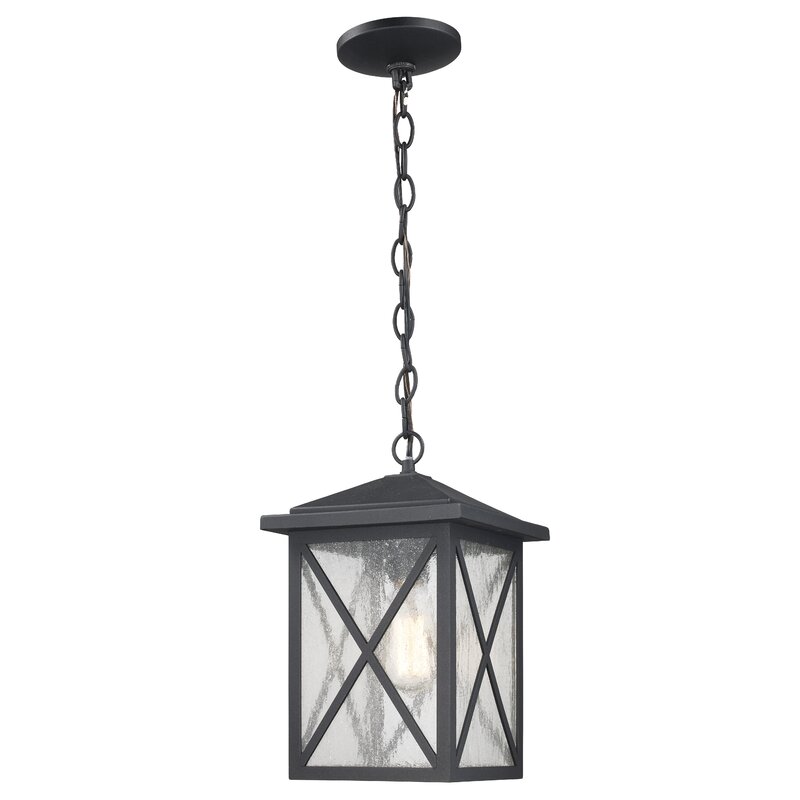 Alcott Hill Erikson 1-Light Outdoor Hanging Lantern & Reviews | Wayfair