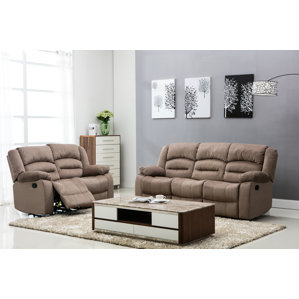 Vermont 2 Piece Living Room Set by Noble House