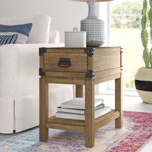 Chasity End Table With Storage By Mistana