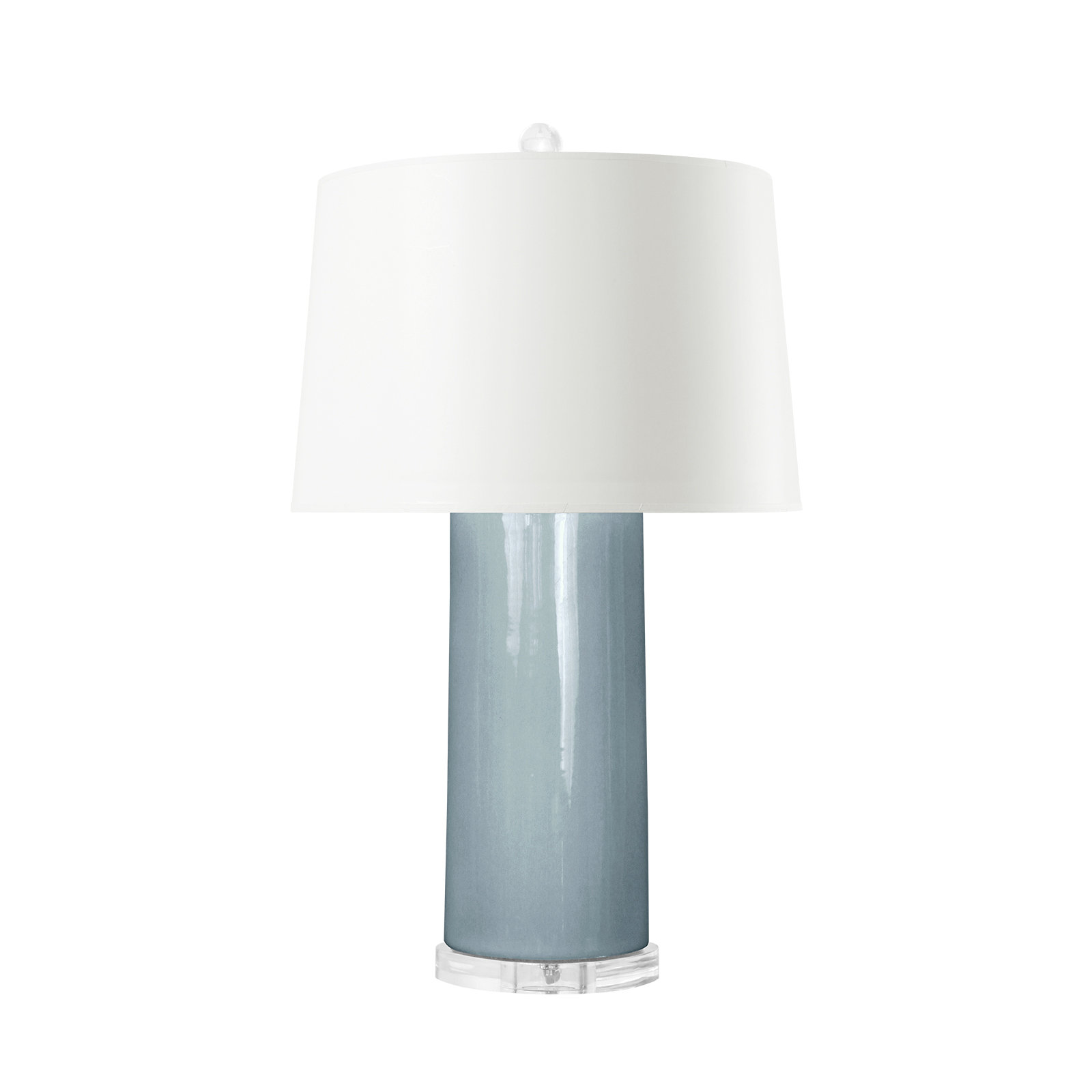 grey table lamp base
