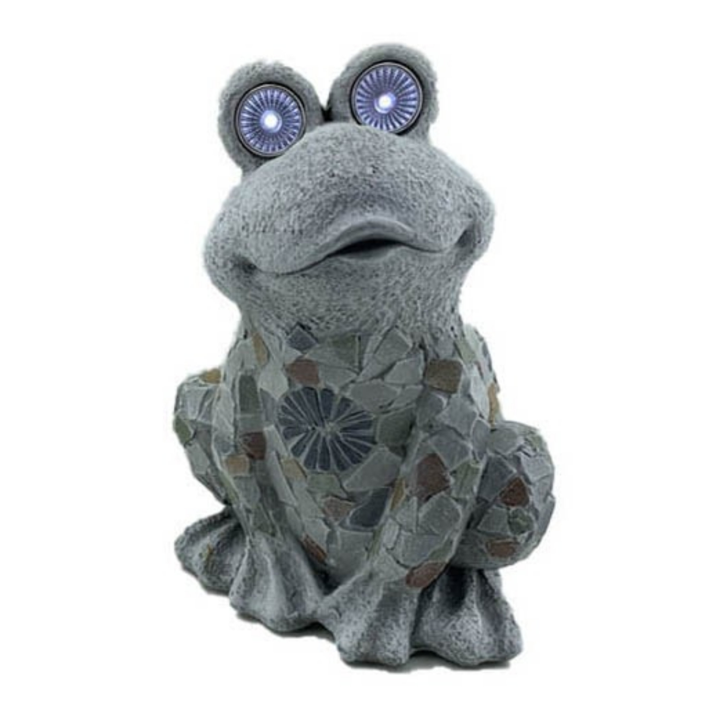 Trinx Assie Frog Solar Eyes Indoor Outdoor Statue Wayfair 9607