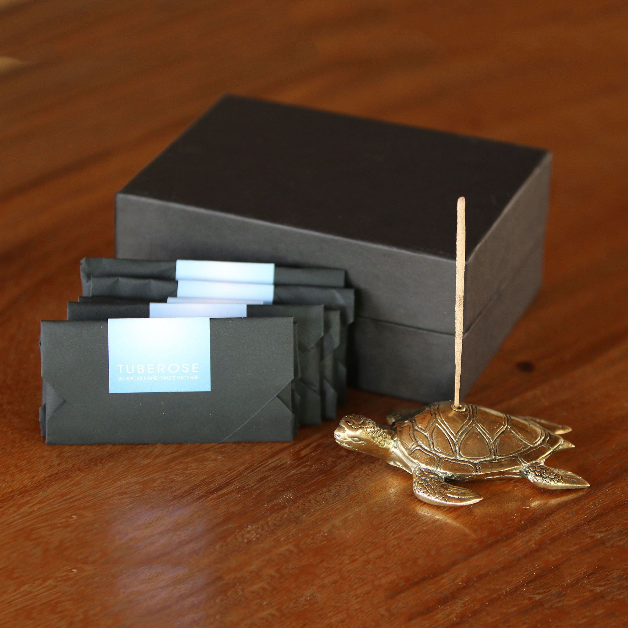 World Menagerie Hardrian Ocean Fragrance Incense Holder And Stick Set Wayfair