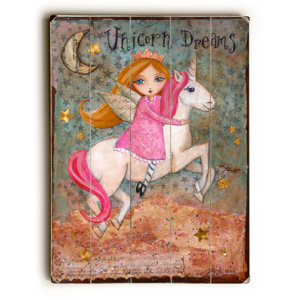 Cydnee Unicorn Dreams Wall Plaque