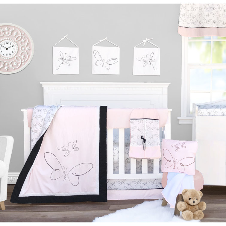 dragonfly crib bedding set