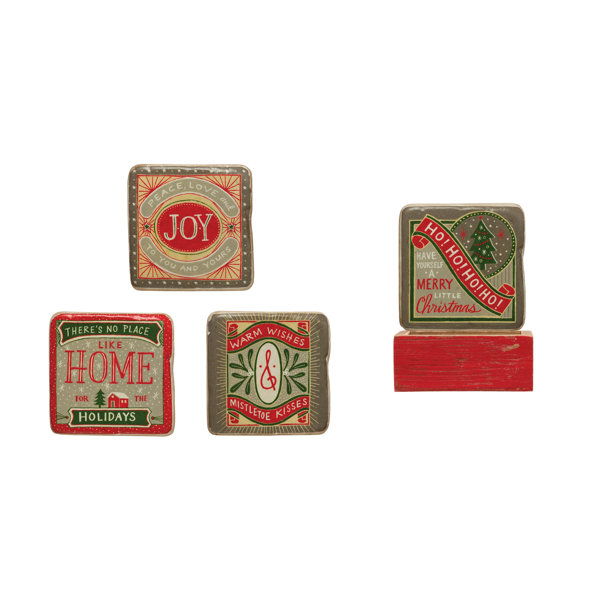 Resin Expressions Coaster Set With Holder Birch Lane