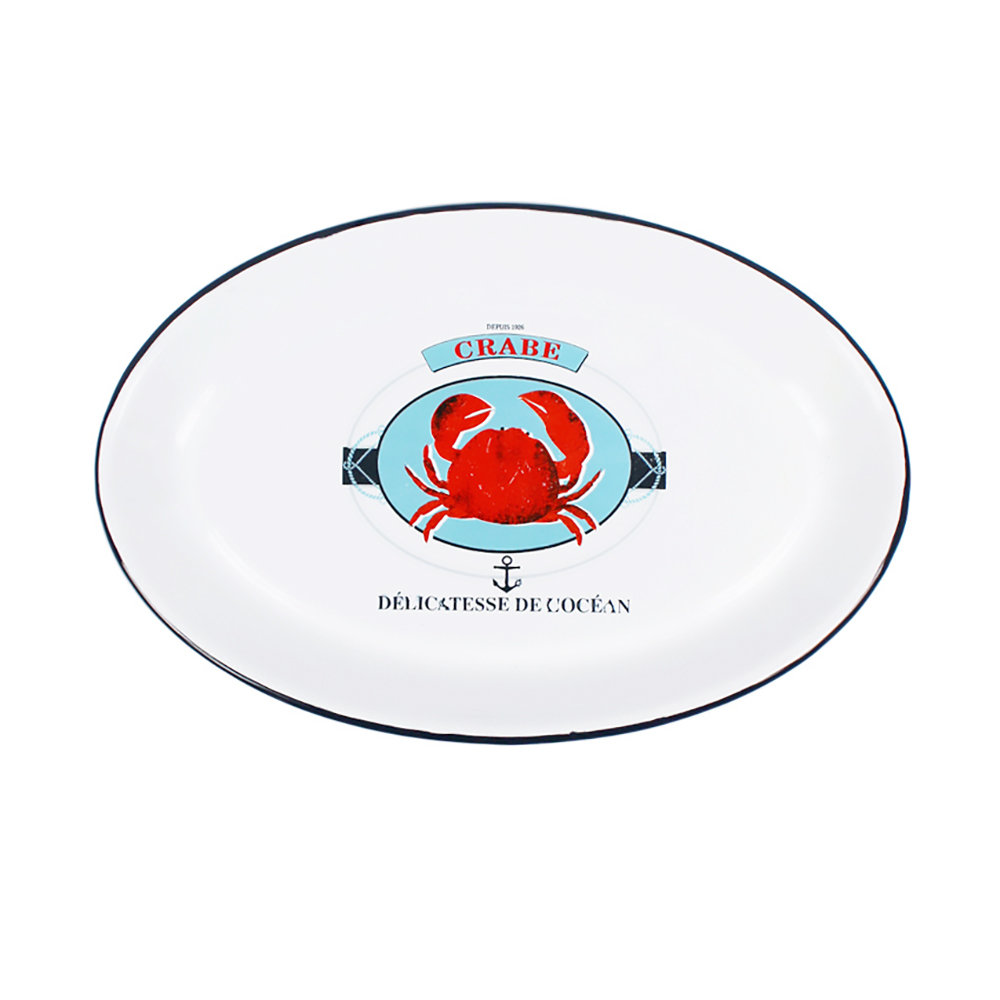 Küstenhaus 2-tlg. Servierplatten-Set Brookshire