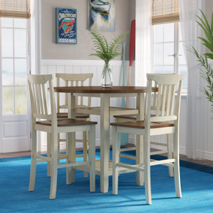 Go to store & view more images Breakwater Bay Eastep 5 Piece Counter Height Breakfast Nook Dining Set