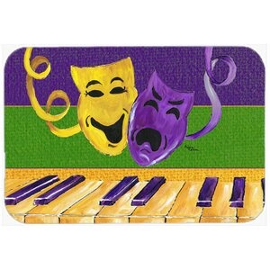 Mardi Gras Kitchen/Bath Mat