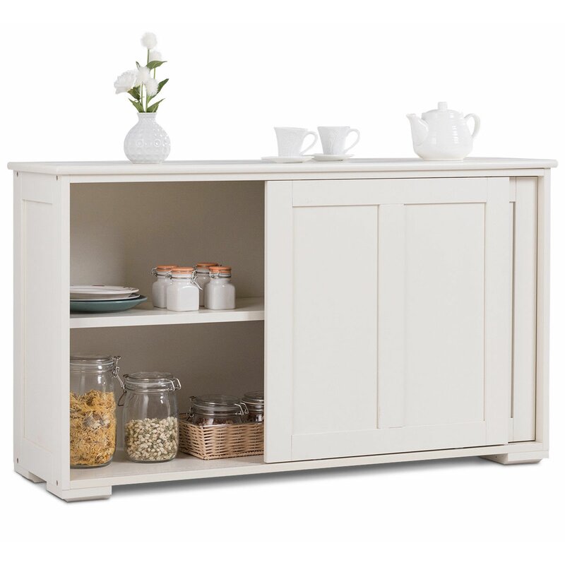 Highland Dunes Camdyn 42 Wide Kitchen Storage Server Reviews