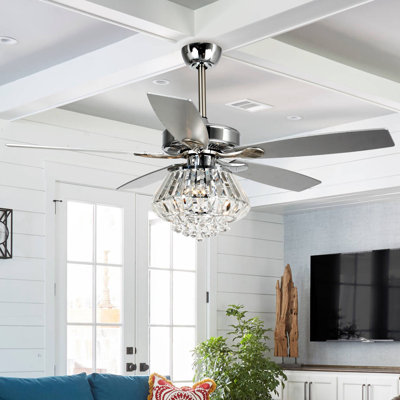 Ceiling Fan Chandelier Combo | Wayfair
