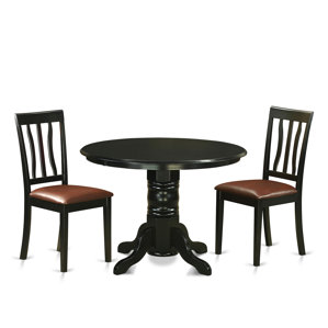 Langwater 3 Piece Pedestal Dining Set by Beachcr..