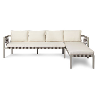 Modern Contemporary Small Outdoor Sectional Allmodern Quickview