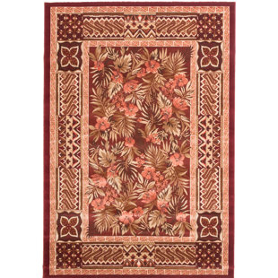 Dark Red Area Rug Wayfair Messina Dark Red Area Rug