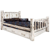 Antigo Full Storage Platform Bed by Millwood Pines