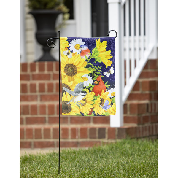 August Grove® Arah Polyester 18 x 12.5 in. Garden flag | Wayfair
