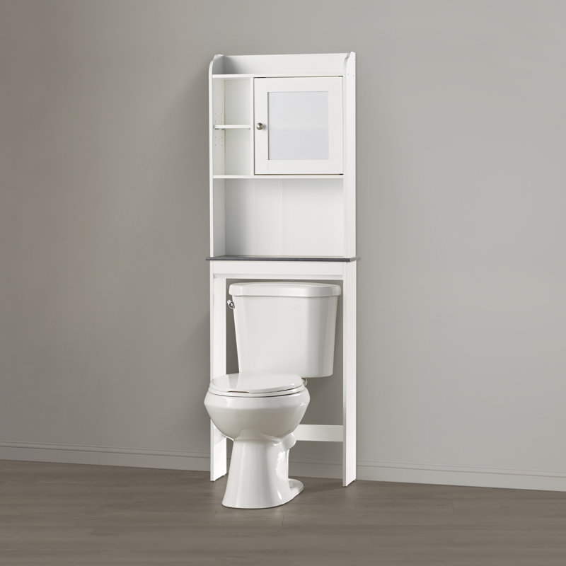 Three Posts Pinecrest Over the Toilet Storage & Reviews | Wayfair Three Posts Pinecrest Over the Toilet Storage & Reviews | Wayfair