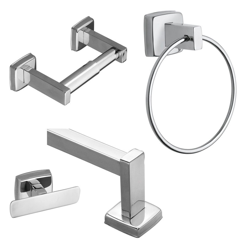 Stainless Steel 10 Piece Bathroom Hardware Set Stainless Steel 10 Piece Bathroom Hardware Set