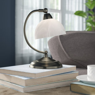Best Girardeau Mini Modern Bankers 11 Arched Table Lamp By Three Posts Lamps Girardeau Mini Modern Bankers 11 Arched Table Lamp By Three Posts Lamps