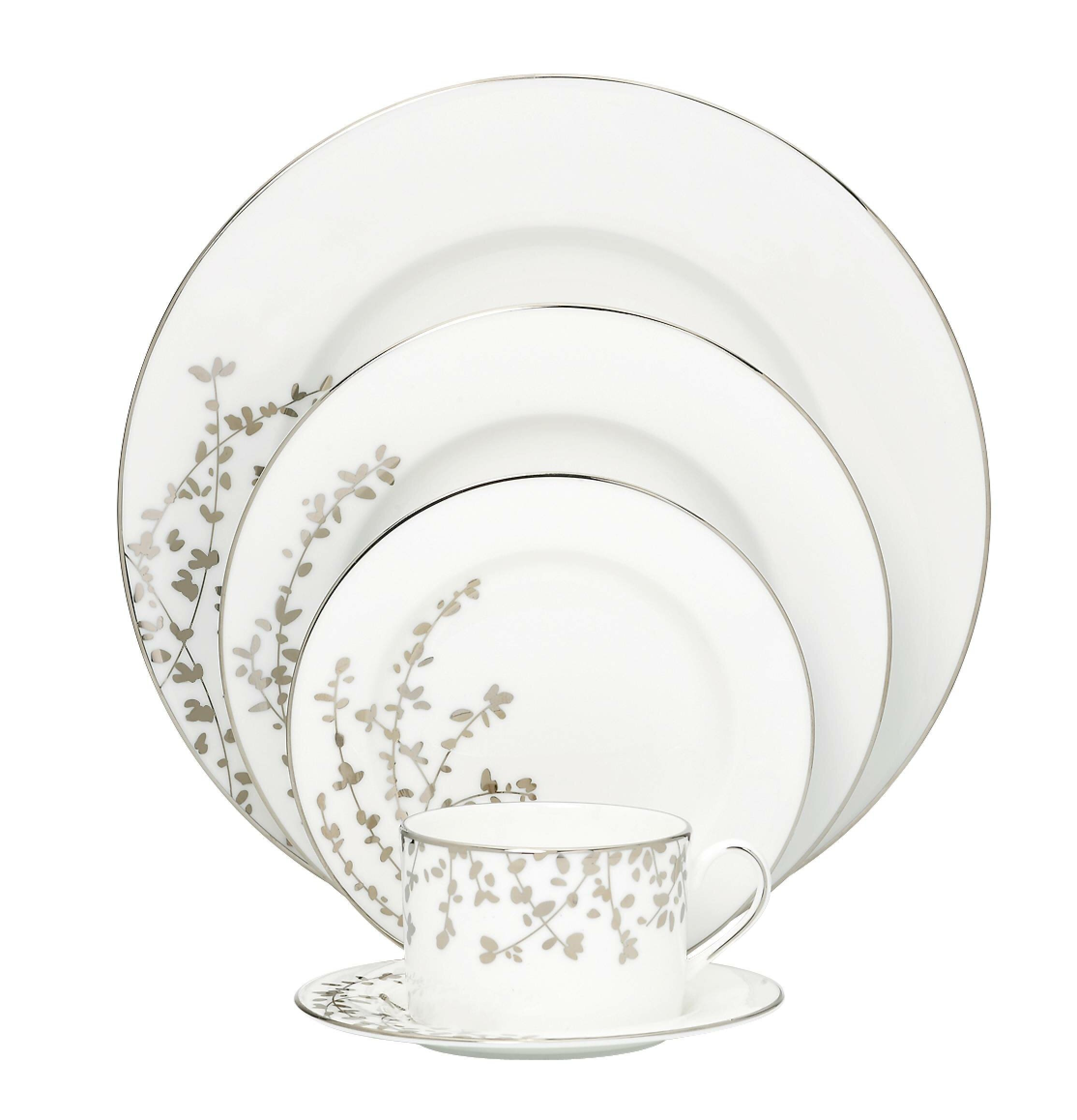 kate spade new york Gardner Street 5 Piece Bone China Place Setting,  Service for 1 | Wayfair