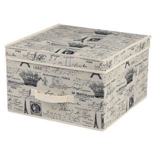 Paris Storage Box Wayfair Paris Non Woven Storage Fabric Box