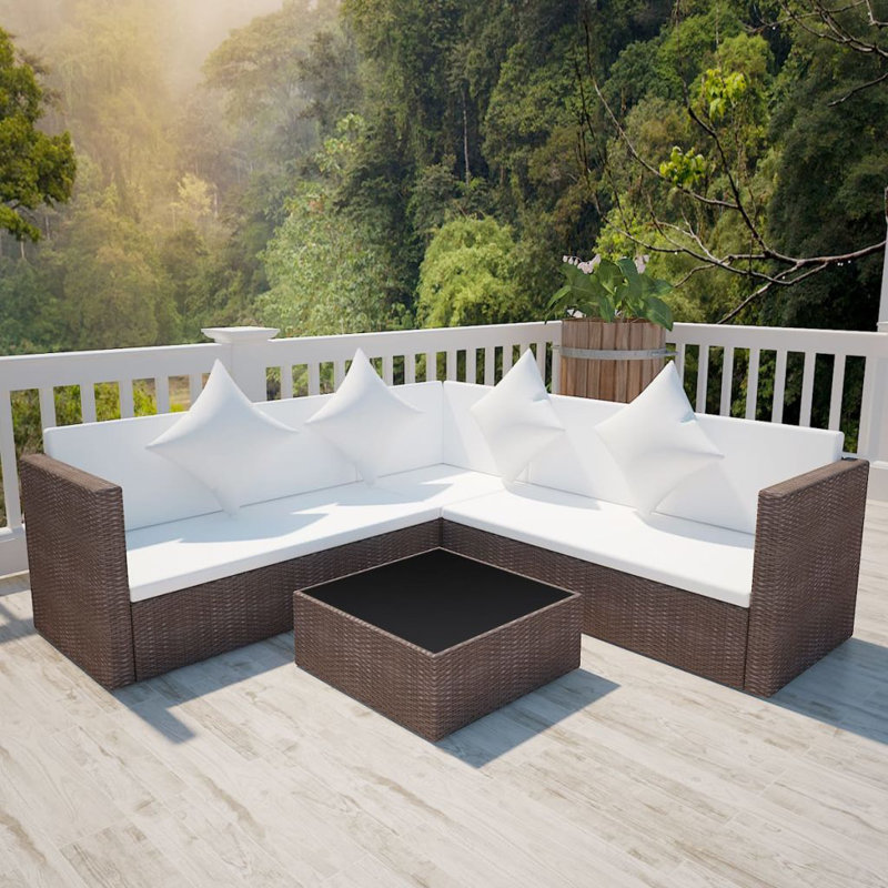 Garten Living 6Sitzer LoungeSet COnnors aus Polyrattan