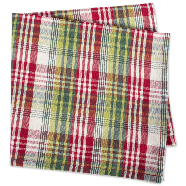 Cotton 6 Pieces Plain Napkins Set for Holiday Dinner Party Use