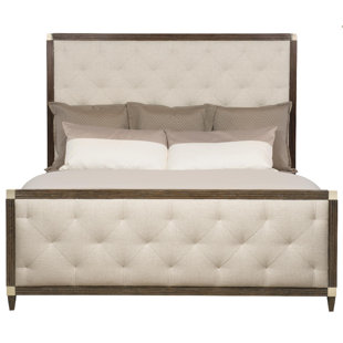 Go to store & view more images Bernhardt Clarendon Upholstered Panel Bed