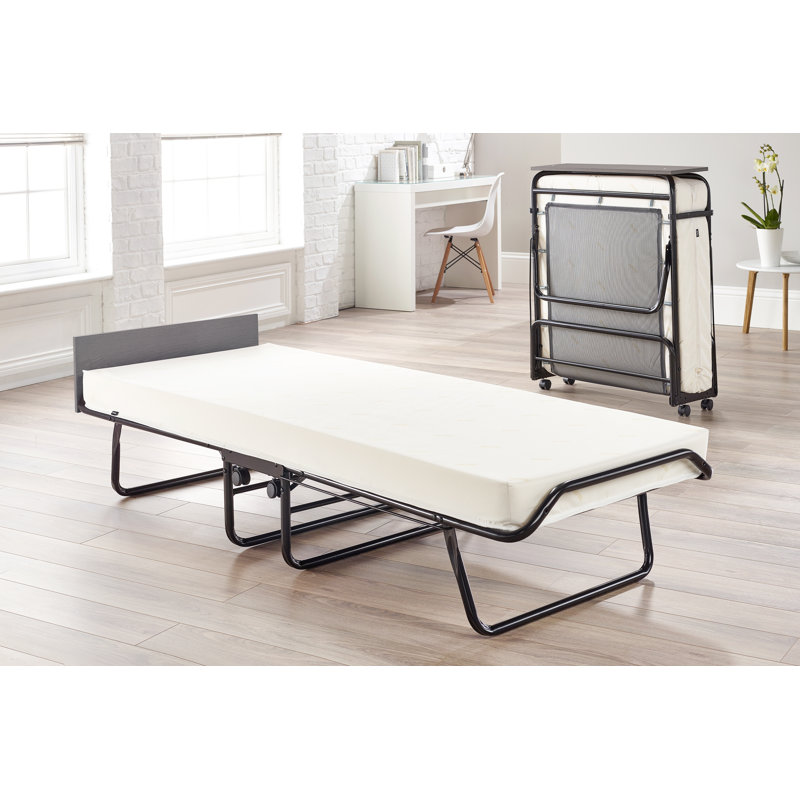 folding cot with memory foam mattress