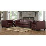 Telfair 3 Piece Living Room Set by Foundry Select
