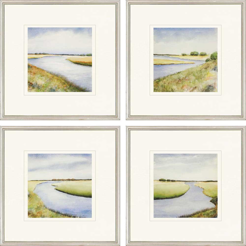 Paragon Marsh Giclee By Coggins 4 Piece Picture Frame Painting Print Set On Paper Perigold