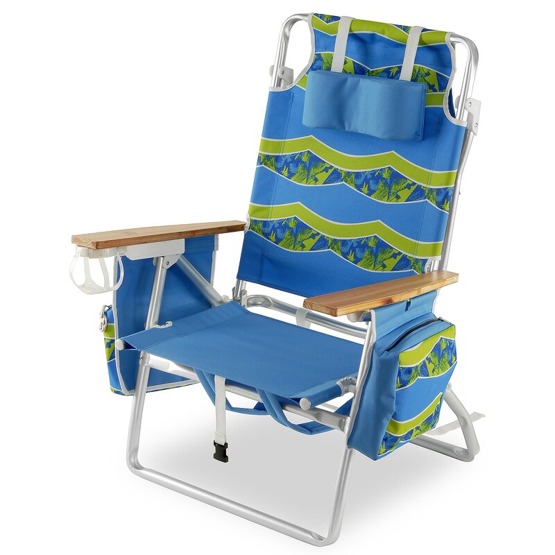 National Outdoor Living Reclining Beach Chair | Wayfair.ca