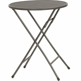 Colbin Folding Steel Bistro Table By Sol 72 Outdoor