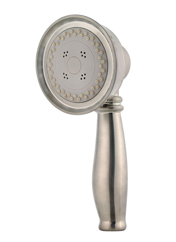 Pfister Avalon Elegant 3 Function 2.0 GPM Handheld Shower Head Brushed Nickel