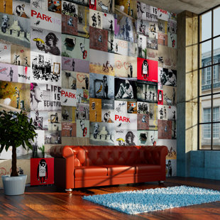 Banksy Wallpaper Wayfair Co Uk Banksy Wallpaper Wayfair Co Uk