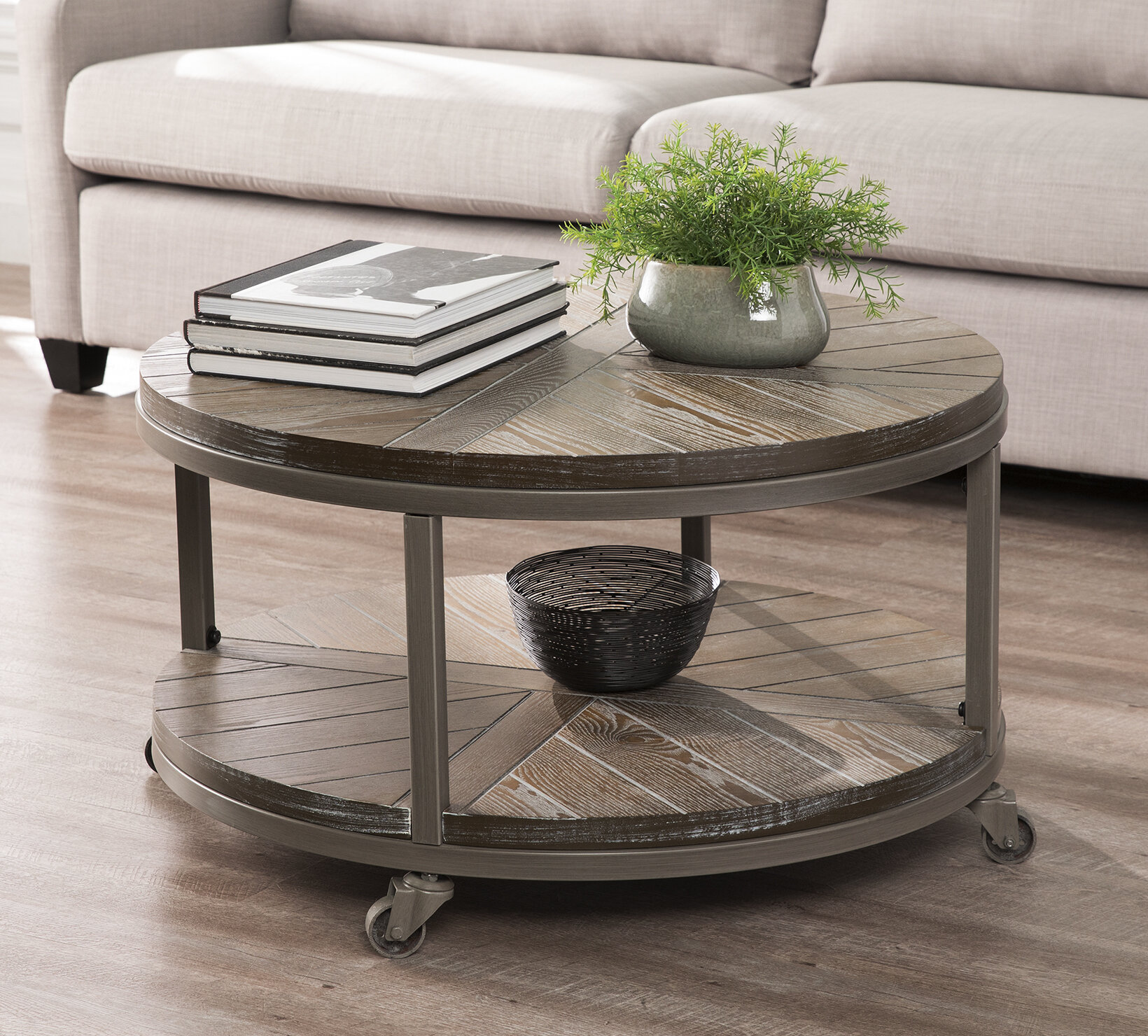 Wayfair Round Rustic Coffee Tables You Ll Love In 2021