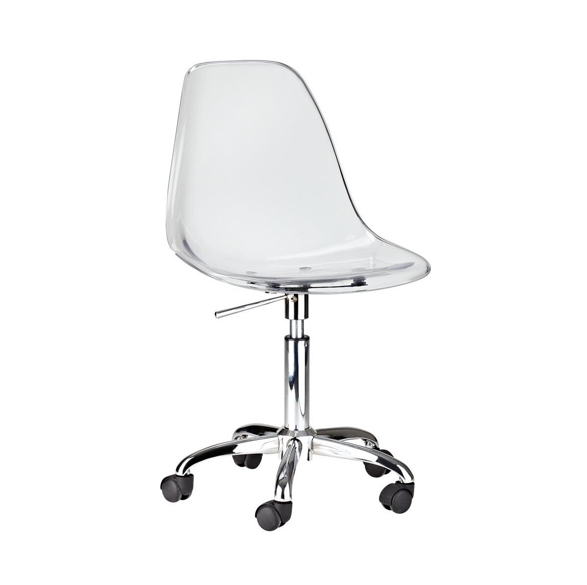 clear adjustable desk chair