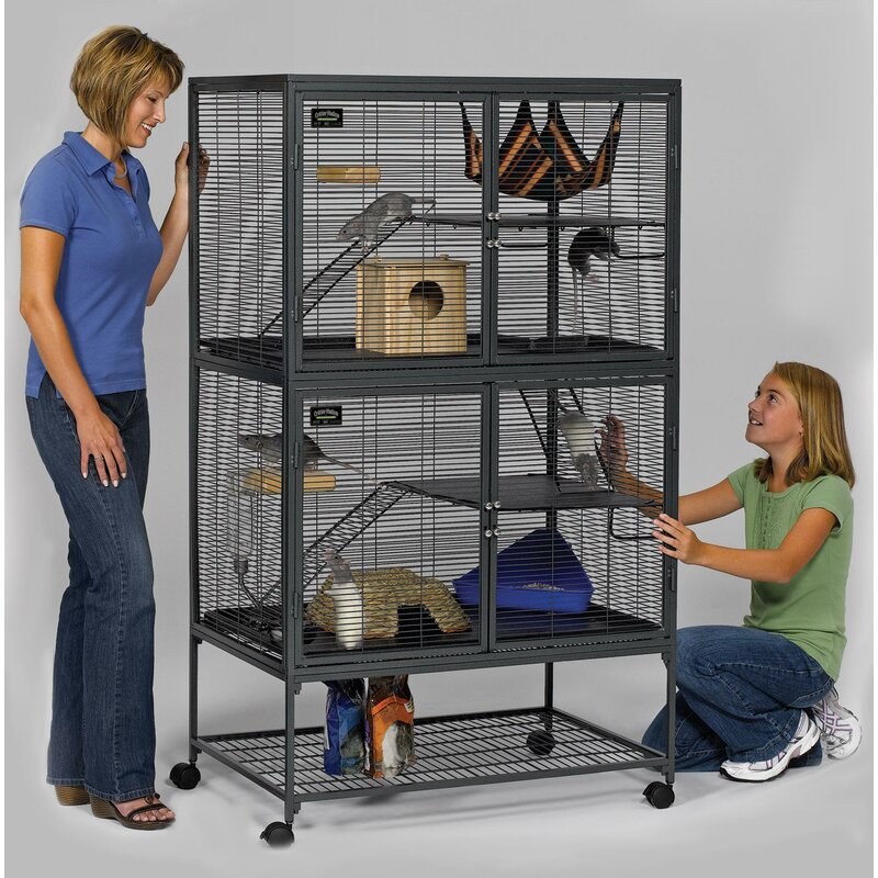 three tier ferret cage