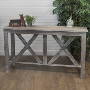 Urban Farmhouse Console Wayfair Farmhouse Wood Console Table