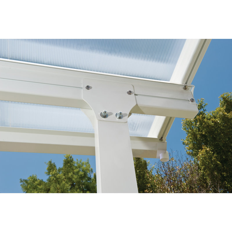 Palram Feria 14 Ft W X 13 Ft D Plastic Standard Patio Awning Wayfair