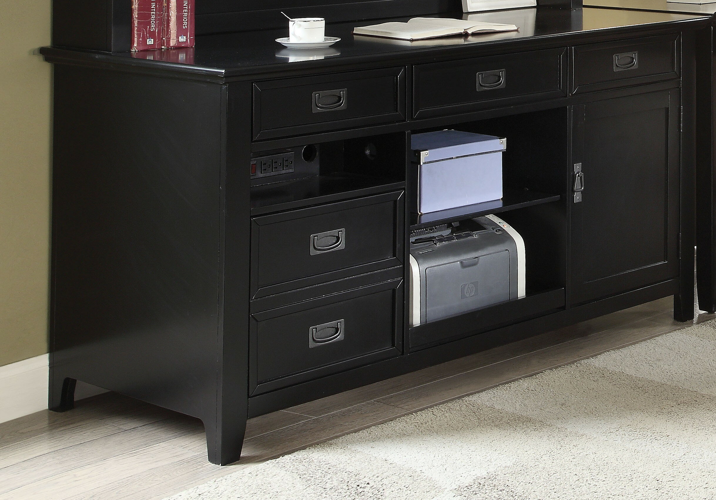 office credenza with file drawers