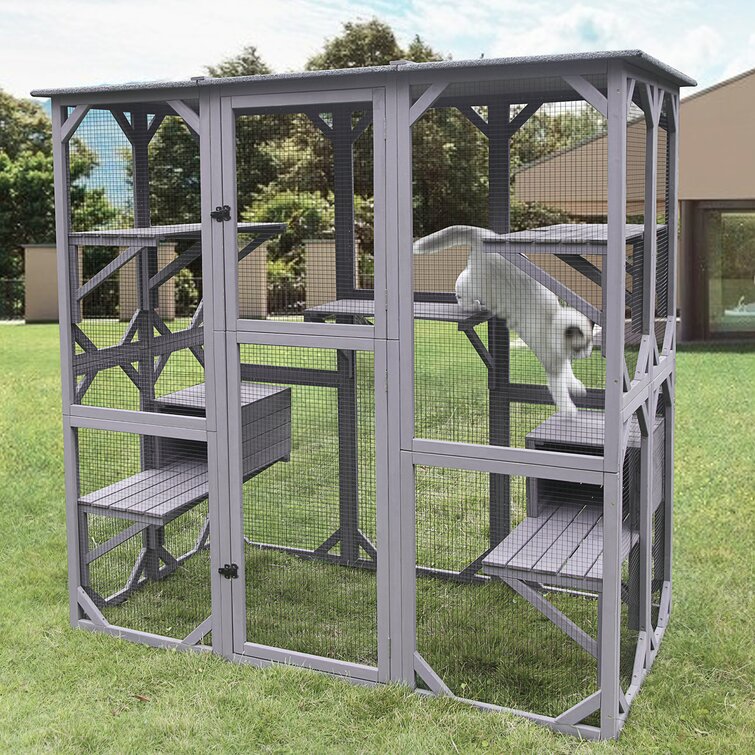 Tucker Murphy™ Pet DeKalb Catio Portable Outdoor Playpen with Door ...