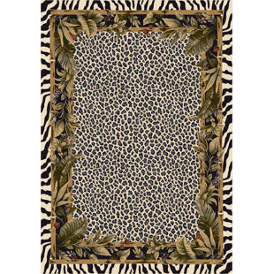 Snow Leopard Rug Wayfair Judah Jungle Safari Snow Leopard Area Rug