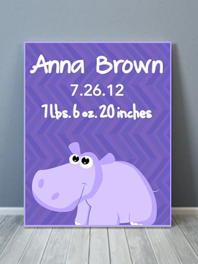 Custom Animal Canvas Art
