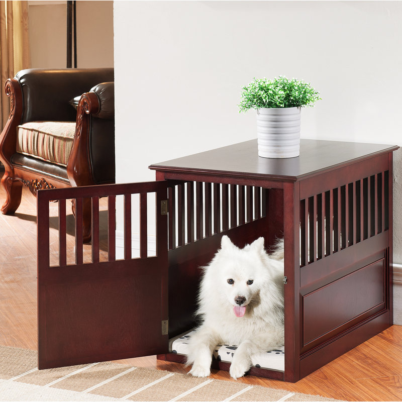 wayfair dog crate table