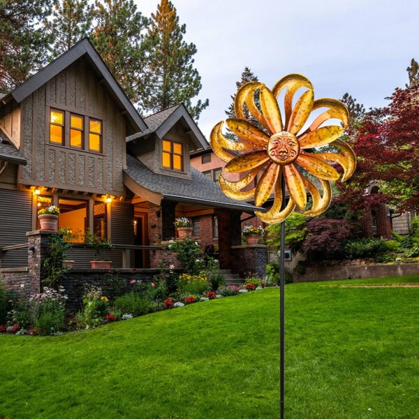 Wind Spinner 15 Colorful Wind Sculptures for Patio Lawn and Garden Let You Feel Different Visual Effects and Relax Your Mood