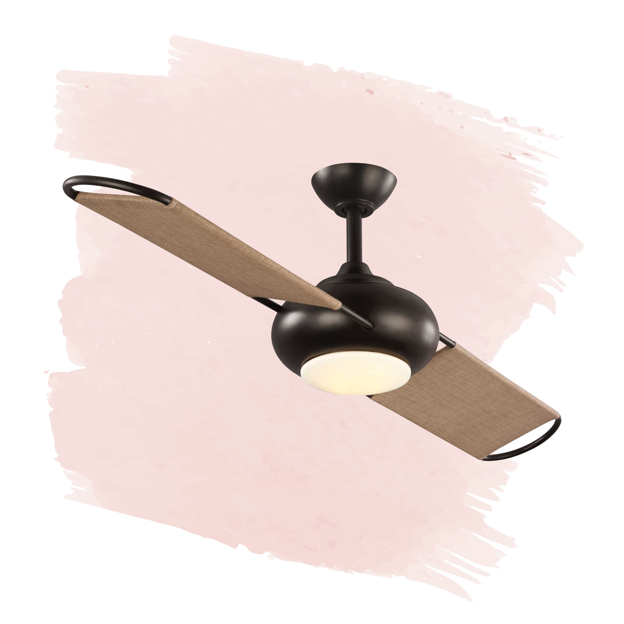 Foundstone 54 Truman 2 Blade Outdoor Led Ceiling Fan With Remote