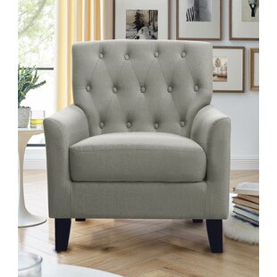 Tub accent Chair Cushion Sofa Armchair & Stool for Living Dining Room Bedroom Lounge Office Bedroom Light Grey PALDIN Fabric Linen Upholstered Armchair with Footstool 