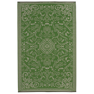 Fontayne Lime Green Indoor/Outdoor Area Rug