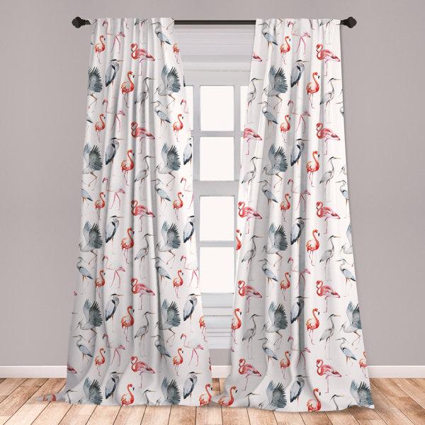 Flamingo Curtains Wayfair
